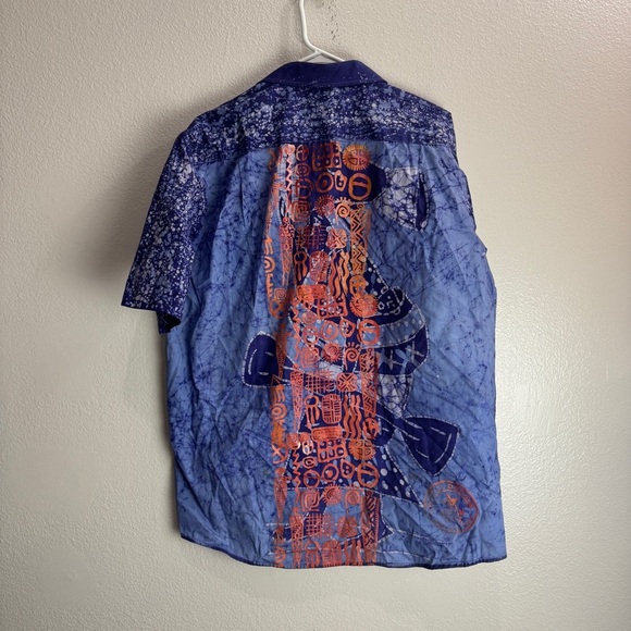 Baifall Dream Mike Sylla Vintage Button Up Shirt Size 41 - Picture 4 of 7